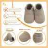 Mejale Baby Infant Toddler Shoes Slip-on Soft Sole Leather Moccasins Pre-Walkers
