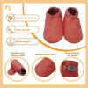 Mejale Baby Infant Toddler Shoes Slip-on Soft Sole Leather Moccasins Pre-Walkers