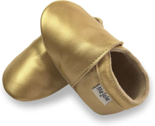 Mejale Baby Infant Toddler Shoes Slip-on Soft Sole Leather Moccasins Pre-Walkers