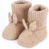Baby Booties Newborn Babe First Walkers Knit Boots Warm Knit Crib Shoes Crochet Soft Infant Sock for Boy Girl