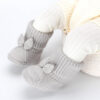 Baby Booties Newborn Babe First Walkers Knit Boots Warm Knit Crib Shoes Crochet Soft Infant Sock for Boy Girl