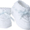 Jefferies Socks Baby-Girls Infant Hand Crochet Bootie