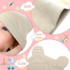 Toulite 10 Set Newborn Baby Socks Hat and Mittens Soft Ankle Sock Newborn Beanie Mitten for Boys Girls Infant