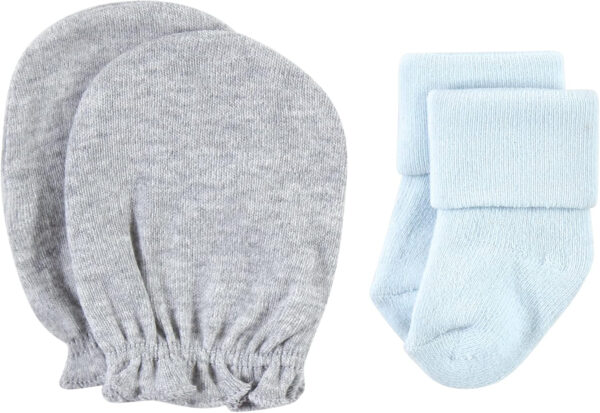 Hudson Baby baby-girls Socks and Mittens Set