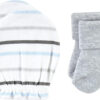 Hudson Baby baby-girls Socks and Mittens Set