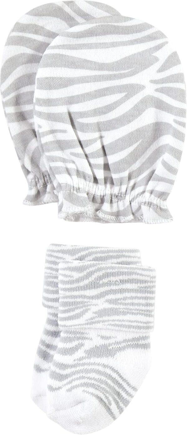 Hudson Baby baby-girls Socks and Mittens Set