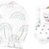 Hudson Baby baby-girls Socks and Mittens Set