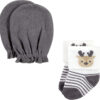 Hudson Baby baby-girls Socks and Mittens Set