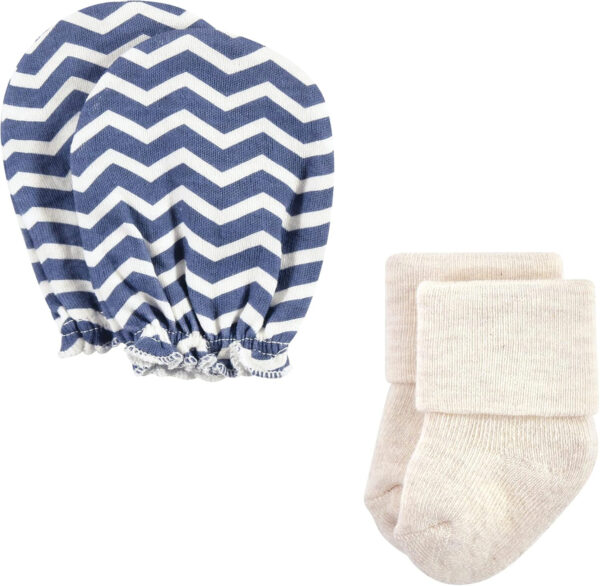 Hudson Baby baby-girls Socks and Mittens Set