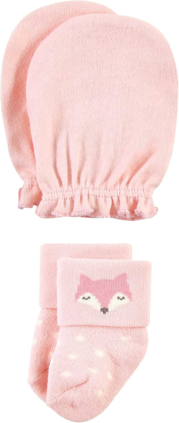 Hudson Baby baby-girls Socks and Mittens Set