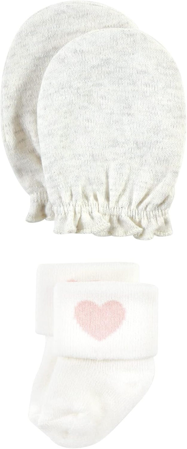 Hudson Baby baby-girls Socks and Mittens Set