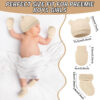 Geyoga 8 Pack Preemie Hats, Mittens and Socks Set - Cotton Preemie Caps, No Scratch Mittens, Warm Terry Socks for Baby Gifts