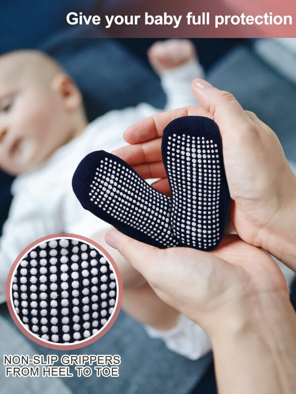 Geyoga Newborn Baby Hat Bear Ears Mittens and Socks Set for 0-6 Month