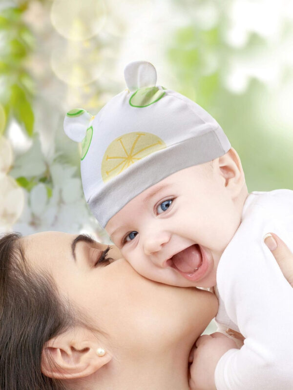 Geyoga 18 Pcs Baby Hats Mittens and Socks Set Newborn Mittens No Scratch Baby Hats and Newborn Socks for 0-6 Months