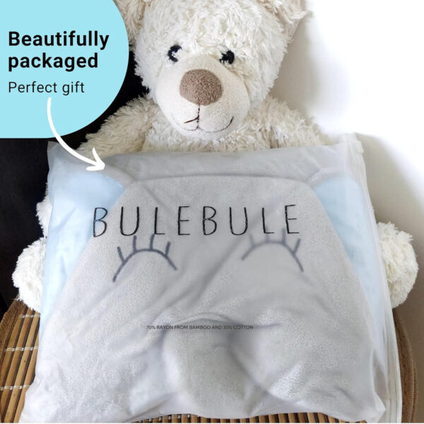 688af17e2d1db911446e853f7a457f4510cb5691c8b3880b7c109.jpg Hooded Baby Towel - Ultra Soft & Absorbent Rayon derived from Bamboo - Cute Animal Design - Large 35.4 x 35.4 inches - Perfect for Newborns & Toddlers - Elephant