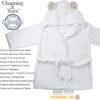 Channing & Yates - Premium Baby Robe - Toddler Robe - Organic Bamboo Hooded Bathrobe Towel - Thick & Soft