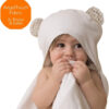 Channing & Yates - Premium Baby Robe - Toddler Robe - Organic Bamboo Hooded Bathrobe Towel - Thick & Soft