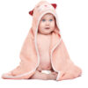 688af2b0d6f373db5985cfcb9497e70df766e71d04f5855d57f63.jpg MINIBOO Hooded Baby Towels for Newborn & Toddler - Super Soft Baby Bath Towels with Hood, Highly Absorbent Viscose Made from Bamboo Hooded Towel for Boys, Girls, Newborn Essentials.