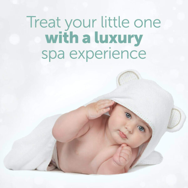 688af2c0dbec93d2142449690f5d385356a6367cfb664ddf2d4fd.jpg MINIBOO Hooded Baby Towels for Newborn & Toddler - Super Soft Baby Bath Towels with Hood, Highly Absorbent Viscose Made from Bamboo Hooded Towel for Boys, Girls, Newborn Essentials.