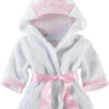 688af307ae817d63d64a77034ffd4750a70930547eade2c1f68dd.jpg Baby Girl Bathrobes Wash Waddle Princess Crown Hooded Robe Girls Bath Robe Towel Terry Cotton Ultra Absorbent