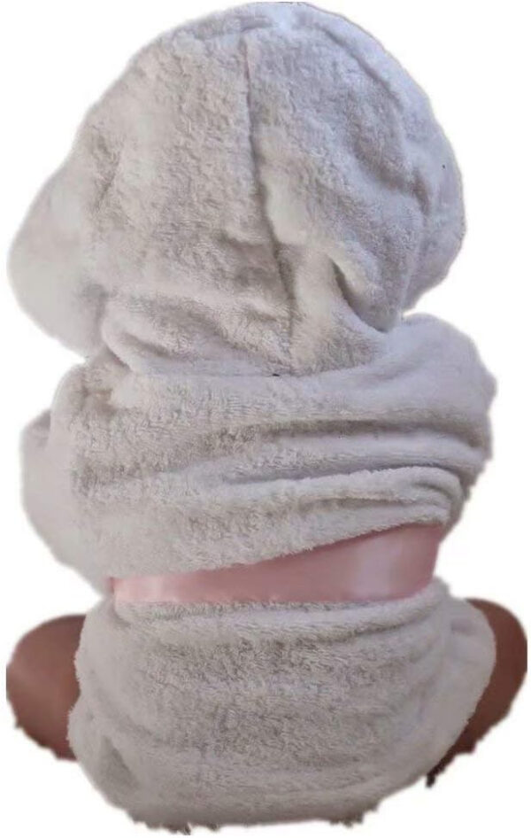 688af312575a2306e20fbea673a2ad43597d5da6a342a88e02769.jpg Baby Girl Bathrobes Wash Waddle Princess Crown Hooded Robe Girls Bath Robe Towel Terry Cotton Ultra Absorbent