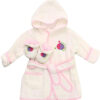 Spasilk 100% Cotton Hooded Terry Bathrobe with Booties Baby One Size Gifts — Shower