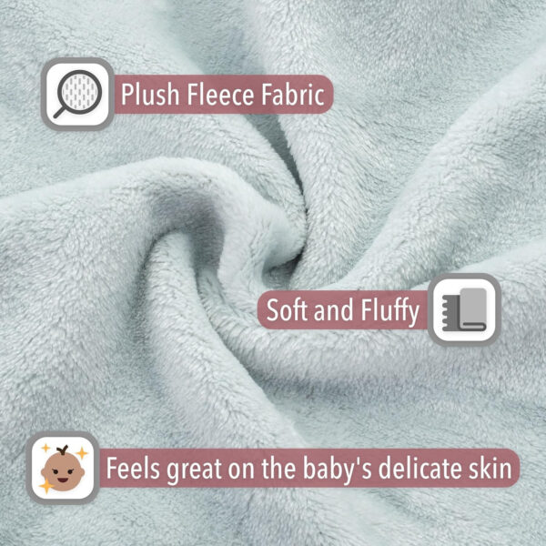 Mr. Pen Baby Animal Face Robe - Unisex, 0-9 Month, Plush, Elephant, Hooded Towel