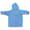 Spasilk Hooded Terry Bathrobe with Booties, Blue Plane, One Size