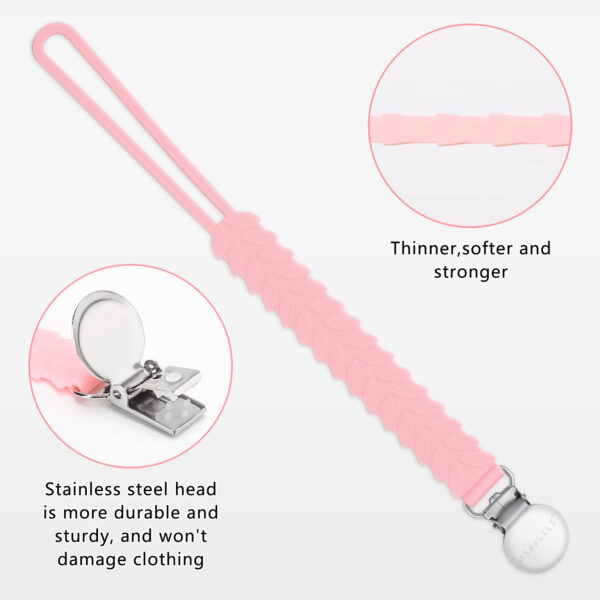 688b04ba031540df31293df20b75ef621c77046f57fc1a7b11551.jpg Teething Toys for Babies 0-6 6-12 Months Baby Teethers with Clip Silicone Baby Teether Toys for Boys and Girls Infant Teething Relief for Teething Dinosaur Shape, Gray