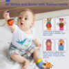 AZEN 18Pcs Baby Toys 6 to 12 Months, Baby Rattles 6-12 Months, Newborn Infant Toys 6-12 Month