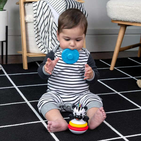 688b05cd97c2388815419e18ce1ba147eaf150ce9e667d84bbfa2.jpg Baby Einstein Teether-pillar Rattle and Chill Teething Toy, Ages 3 months +