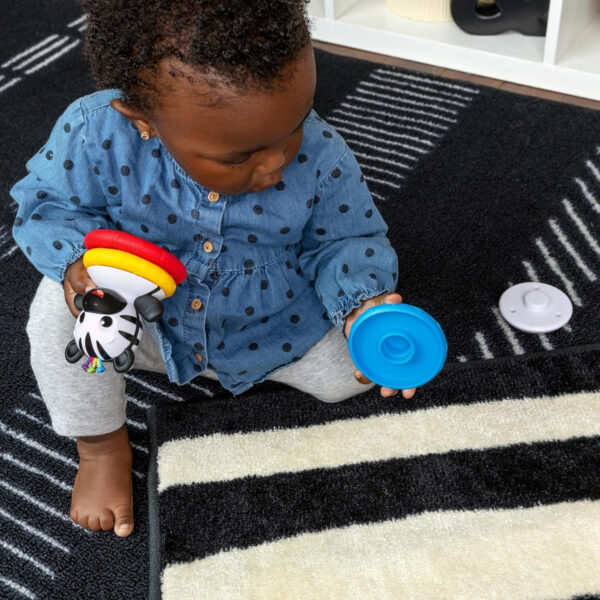 688b05d2ab2837249d702df444faaf12cd9202911ccfae6698ee4.jpg Baby Einstein Teether-pillar Rattle and Chill Teething Toy, Ages 3 months +