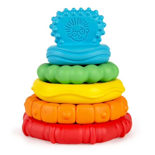 688b060c20301eb1e51c7fbe733ec10bdaaa2444d4fc1fa6a85da.jpg Baby Einstein Teether-pillar Rattle and Chill Teething Toy, Ages 3 months +
