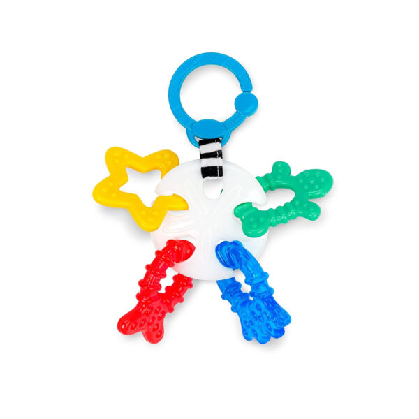 688b06247473284a1464bde1a6cdea95cd938946511f9373bd054.jpg Baby Einstein Teether-pillar Rattle and Chill Teething Toy, Ages 3 months +