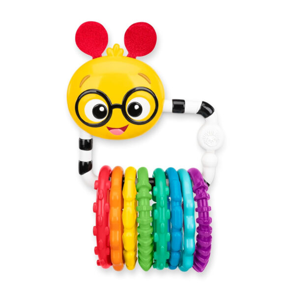 688b06332ea0c11cd0ec96e7954d699cf73093412ab066db43c26.jpg Baby Einstein Teether-pillar Rattle and Chill Teething Toy, Ages 3 months +