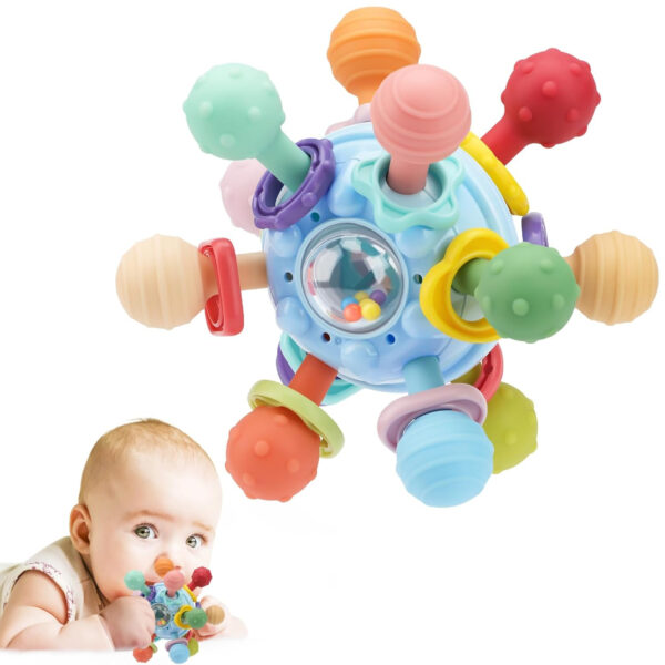 688b07f35426dbf6280397ead65e80659eb443ff57fcf1815f20b.jpg Baby Montessori Sensory Toys for 0-6 6-12 Months, Baby Teether Teething Toys for Babies 0 3 6 9 12 18 Months, Newborn Infant Learning Developmental Toys Gifts for 1 2 Year Old Boys Girls