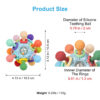 688b07f4a562de222ee5c5e92dc2f8a0364cf384747caa0348d4c.jpg Baby Montessori Sensory Toys for 0-6 6-12 Months, Baby Teether Teething Toys for Babies 0 3 6 9 12 18 Months, Newborn Infant Learning Developmental Toys Gifts for 1 2 Year Old Boys Girls