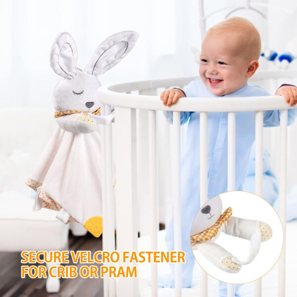 BEREST Baby Cry Sensor Sleep Soother, Heartbeat Bear Blanket Comforter Toy, Reduce Night Time Wake Ups, Helps Newborns Go to Sleep Faster & Stay Asleep Longer, Great Nursery Decor Infants Shower Gifts