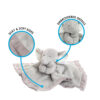 KIDS PREFERRED Carter's Baby Blanket Unisex Loveys for Babies Essentials, Newborn Boys and Girls Security Blankets with Soft Minky Fabric, Snuggle Toy Plush Stuffed Animal - Grey Elephant
