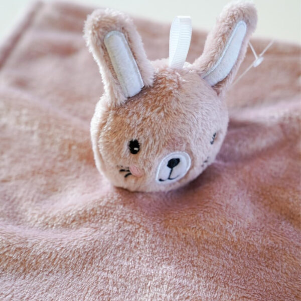 Loveys for Babies - Ultra-Soft Baby Lovey & Security Blankets for Babies, 12x12, Bunny & Bear, Soothing Comforter, Machine Washable, Perfect, Stroller & Bedtime Companion (Brown Bear)