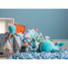 Taggies Crinkle Me Toy with Baby Paper & Squeaker, 6.5 X 6.5, Sleepy Seas Octopus