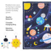 The Peanutshell Unisex Baby Play Gym & 7-in-1 Play Mat - Playmat Baby Toys 0-6, 6-12 Months Tummy Time Mat with Hanging Toys, Soft Padded Mat for Newborns, Infants - Space
