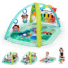 Baby Einstein 4-in-1 Kickin' Tunes Music and Language Play Gym and Piano Tummy Time Activity Mat
