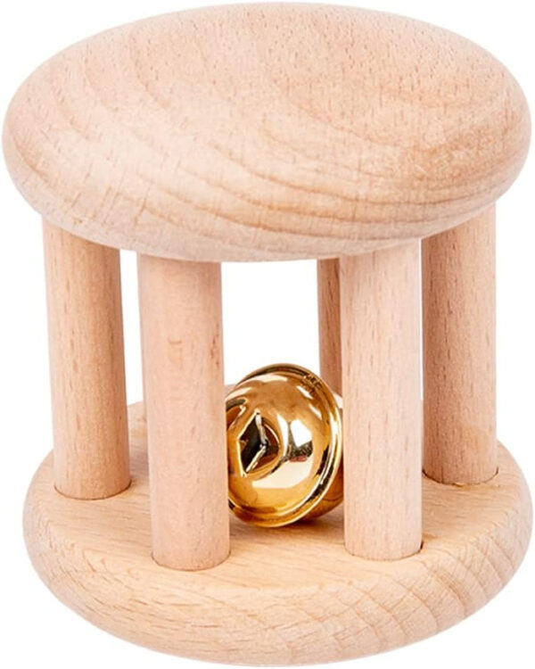 Adena Montessori Play Kit for 3-4 Months Baby,8 in 1 Wooden Learning Educational Toys for Toddler,Include Framed Mirror Book,High-Contrast Cards and More,Christmas Birthday Gift for Boys Girls