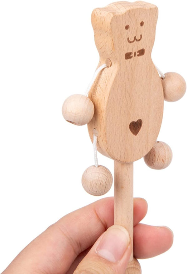 Adena Montessori Play Kit for 3-4 Months Baby,8 in 1 Wooden Learning Educational Toys for Toddler,Include Framed Mirror Book,High-Contrast Cards and More,Christmas Birthday Gift for Boys Girls