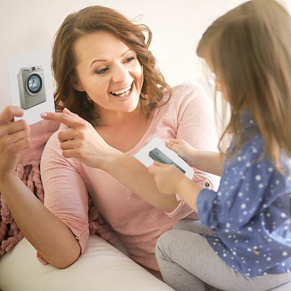 Adena Montessori Play Kit for 3-4 Months Baby,8 in 1 Wooden Learning Educational Toys for Toddler,Include Framed Mirror Book,High-Contrast Cards and More,Christmas Birthday Gift for Boys Girls