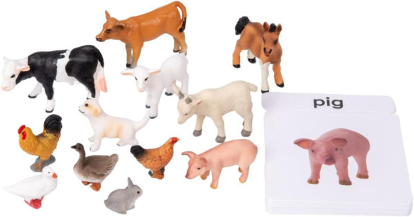 Adena Montessori Play Kit for 3-4 Months Baby,8 in 1 Wooden Learning Educational Toys for Toddler,Include Framed Mirror Book,High-Contrast Cards and More,Christmas Birthday Gift for Boys Girls