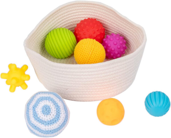 Adena Montessori Play Kit for 3-4 Months Baby,8 in 1 Wooden Learning Educational Toys for Toddler,Include Framed Mirror Book,High-Contrast Cards and More,Christmas Birthday Gift for Boys Girls