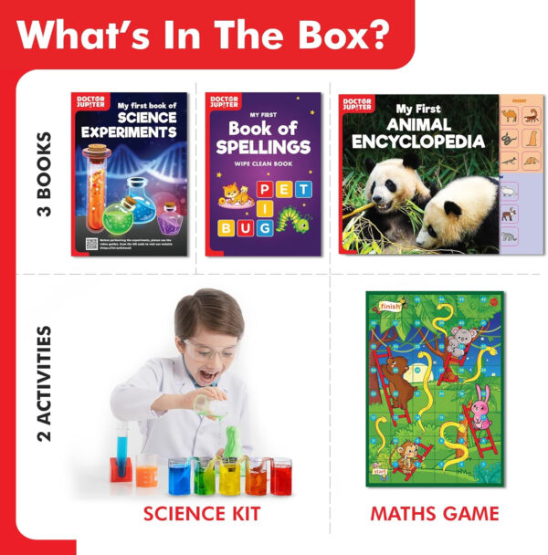 688b126d87b1dd6cc3a462711199628da16c536575d35a1bd5ffd.jpg Doctor Jupiter Little Genius Kit for Boys & Girls 4-6 Year Olds | Educational Toys for 4-5-6 | Learning Toys for Toddlers | Preschool Learning Activities | STEM Toys | Science Experiments