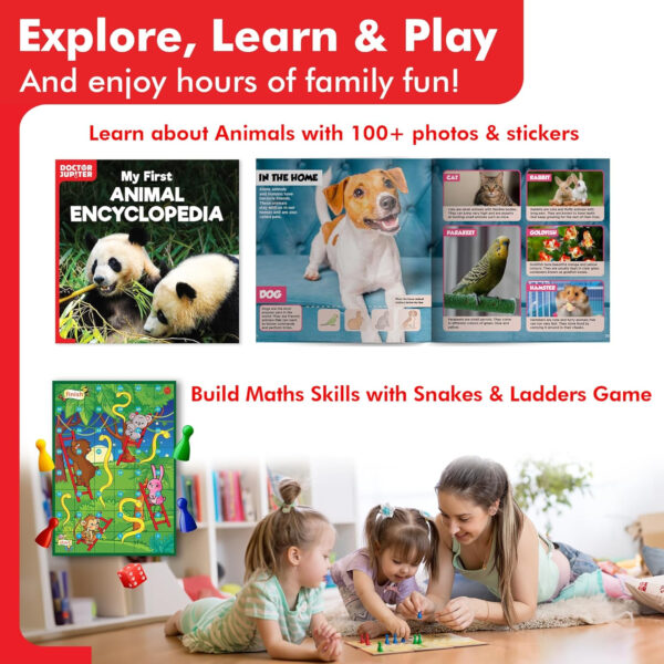 688b12739d89b592ef72df7c926a285f2bc61002b692ccba55692.jpg Doctor Jupiter Little Genius Kit for Boys & Girls 4-6 Year Olds | Educational Toys for 4-5-6 | Learning Toys for Toddlers | Preschool Learning Activities | STEM Toys | Science Experiments